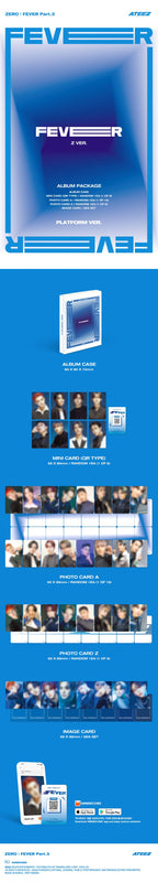 ATEEZ 에이티즈 - 7th Mini-Album 'ZERO: FEVER Part. 3' (Platform Version)