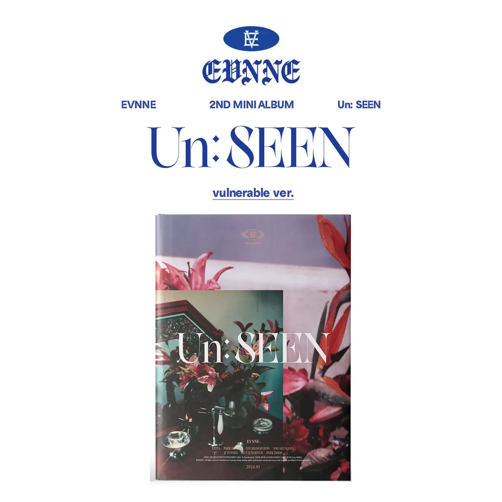 [FINAL SALE] EVNNE - 2nd Mini-Album 'Un:SEEN' [SIGNED ALBUM] (US Version)