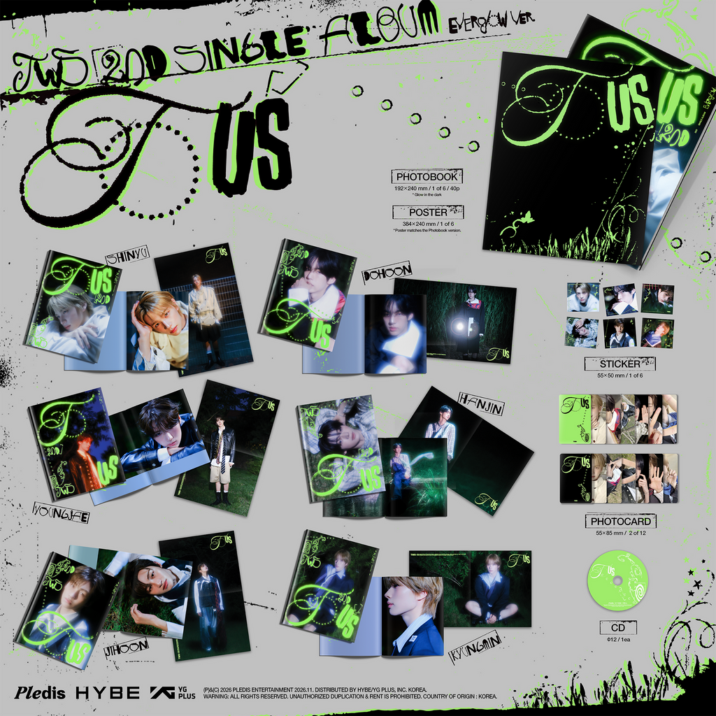 [PRE-ORDER] TWS - 2nd Single Album 'TO US' (Everglow Ver.) (Random)