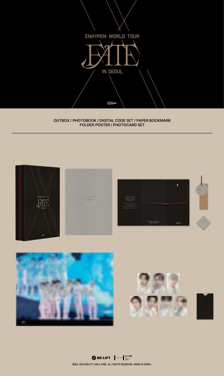 ENHYPEN - WORLD TOUR 'FATE ' IN SEOUL (Digital Code)