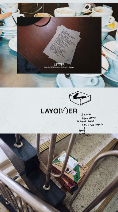 BTS - V - Mini-Album ‘Layover’ (Standard Version) + POB