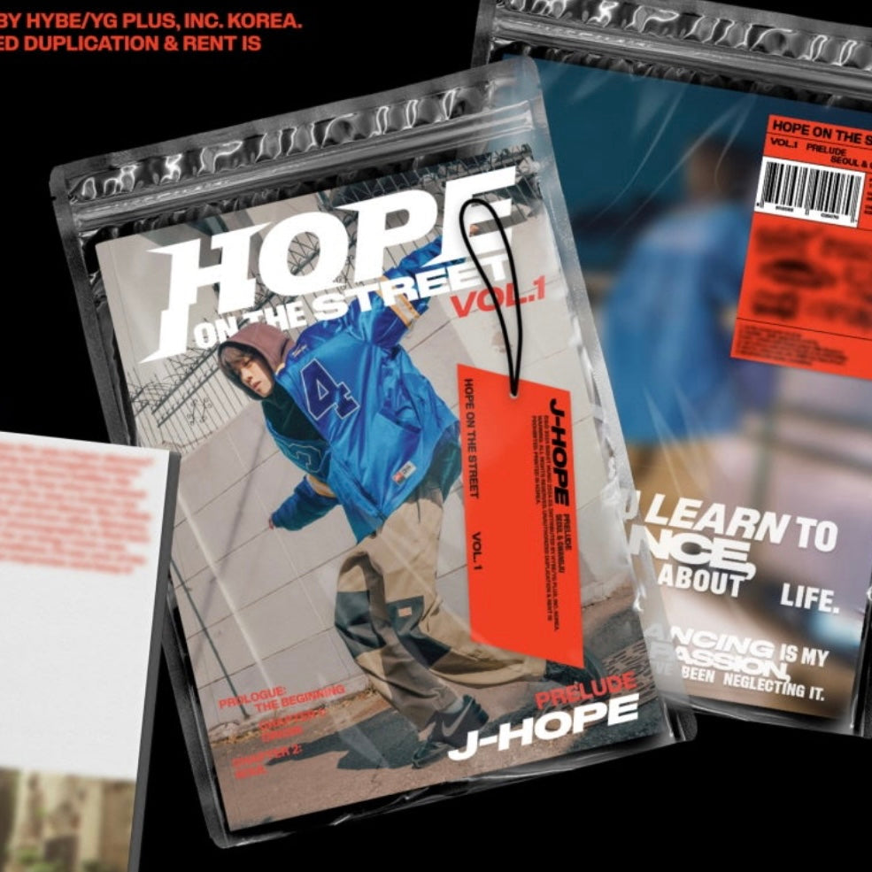 BTS - j-hope - 'HOPE ON THE STREET VOL. 1' + Soundwave POB Bookmark