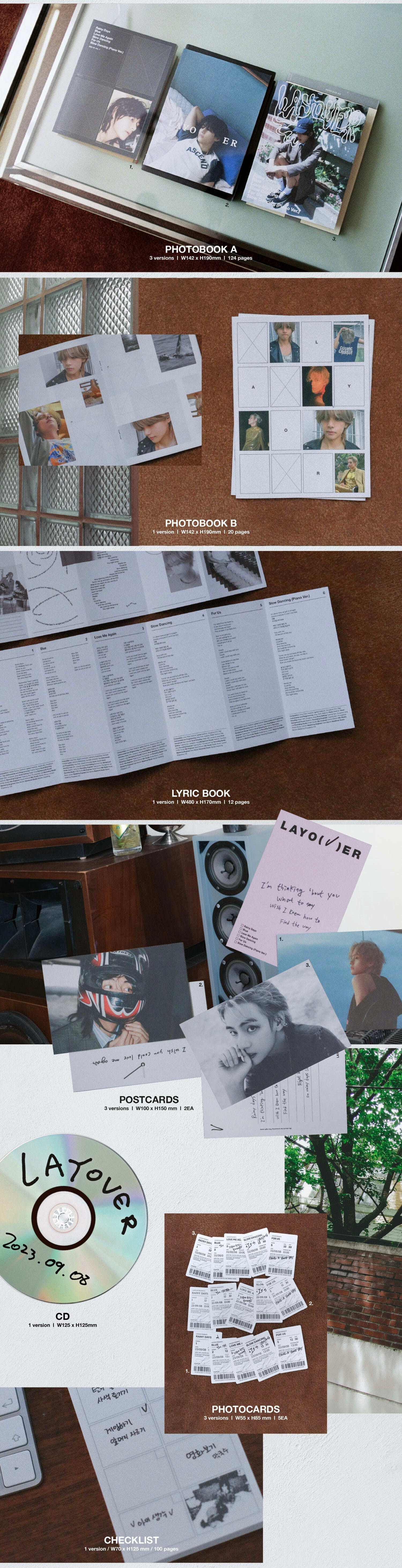 BTS - V - Mini-Album ‘Layover’ (Standard Version)