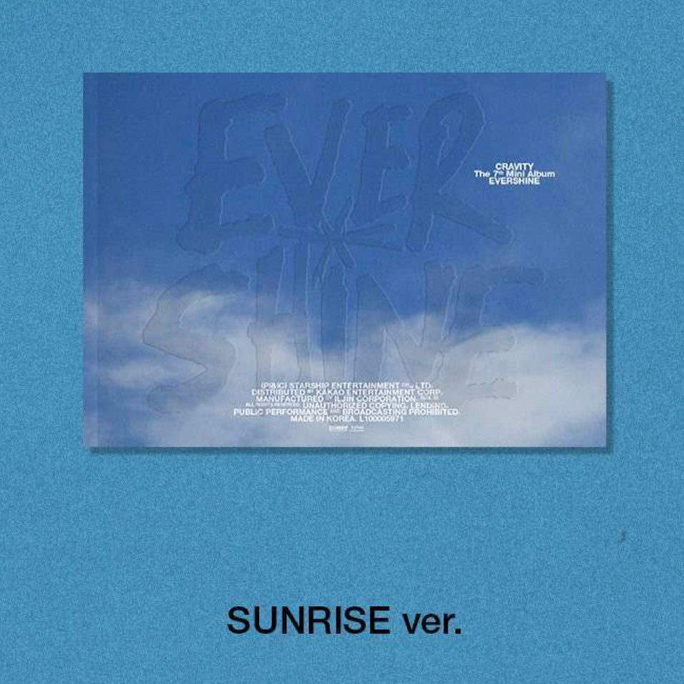 CRAVITY - 7th Mini-Album 'EVERSHINE' + Apple Music POB Photocard