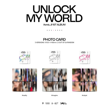 fromis_9 - 1st Album 'UNLOCK MY WORLD' (Photobook Version)