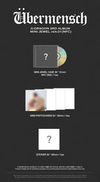 G-DRAGON - 3rd Album 'Übermensch' (MINI JEWEL Version)