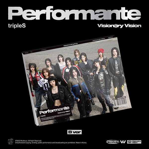 tripleS - Visionary Vision - 1st Full Album 'Performante' (Standard Version)