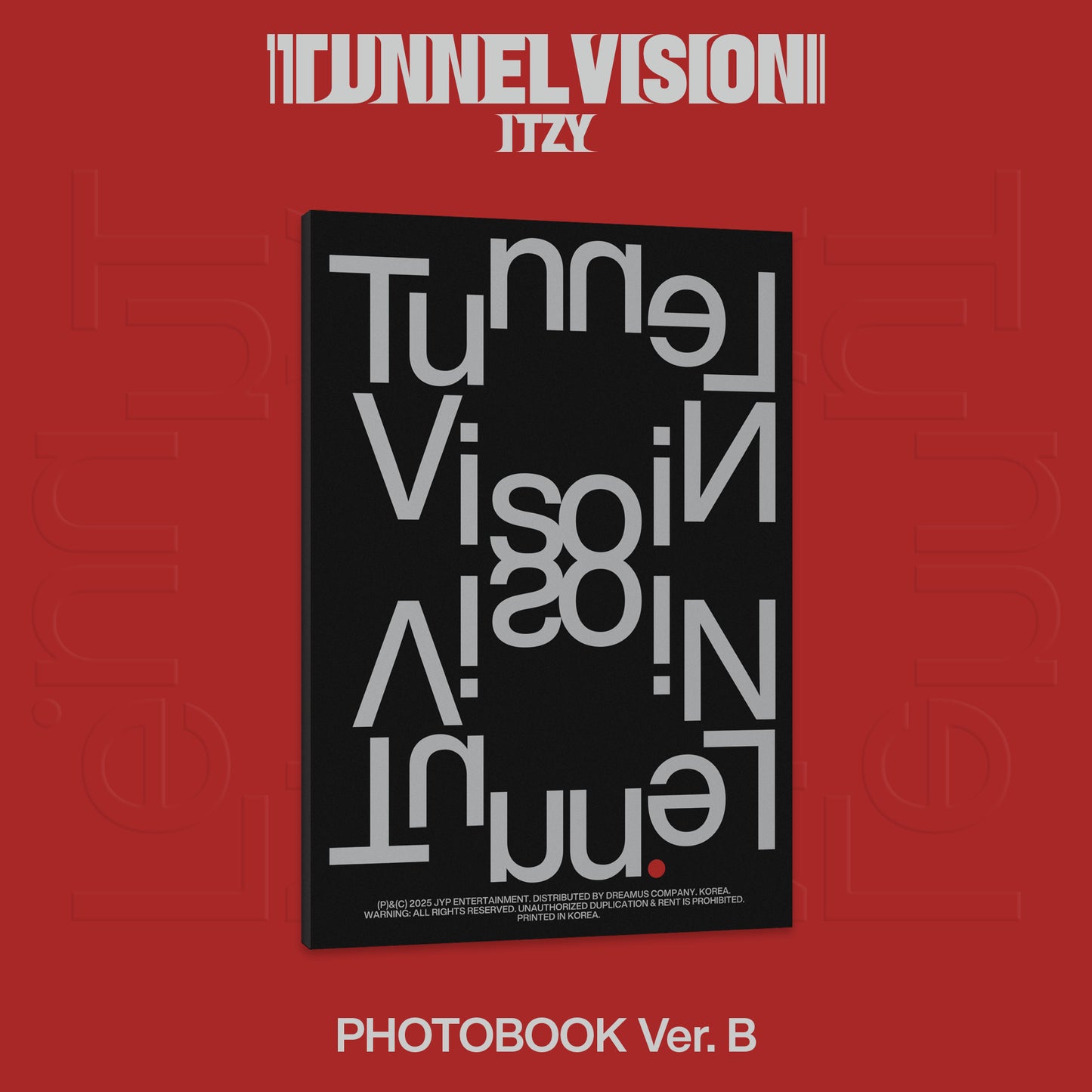 [PRE-ORDER] ITZY - 11th Mini Album 'TUNNEL VISION' (Photobook Ver.) + Apple Music Photocard POB