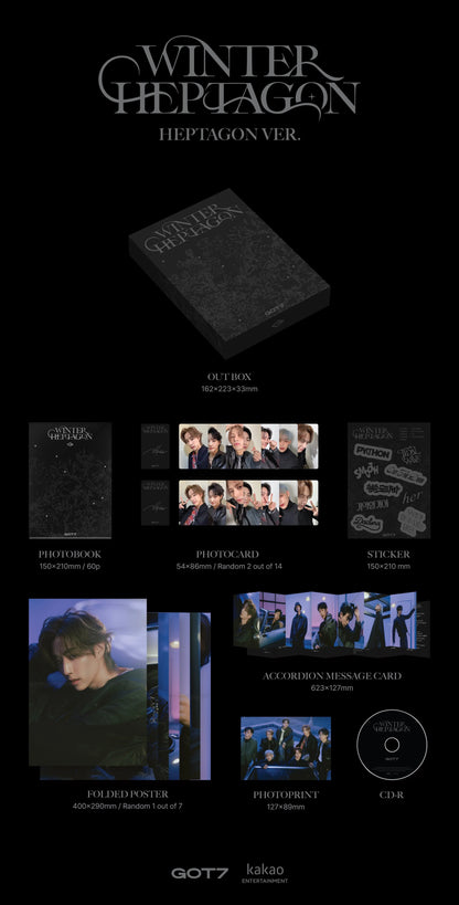GOT7 - Mini-Album 'WINTER HEPTAGON'
