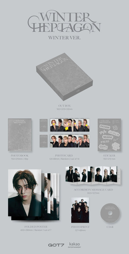 GOT7 - Mini-Album 'WINTER HEPTAGON'
