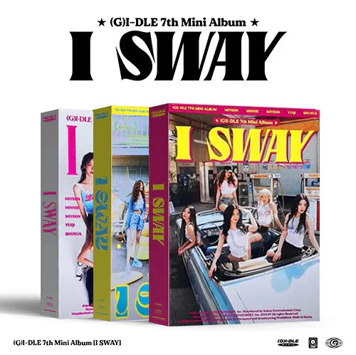 (G)I-DLE - 7th Mini-Album 'I SWAY'