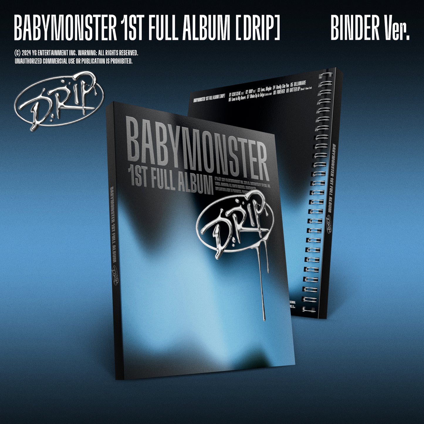 BABYMONSTER - 1st Full Album 'DRIP' (Standard Version)