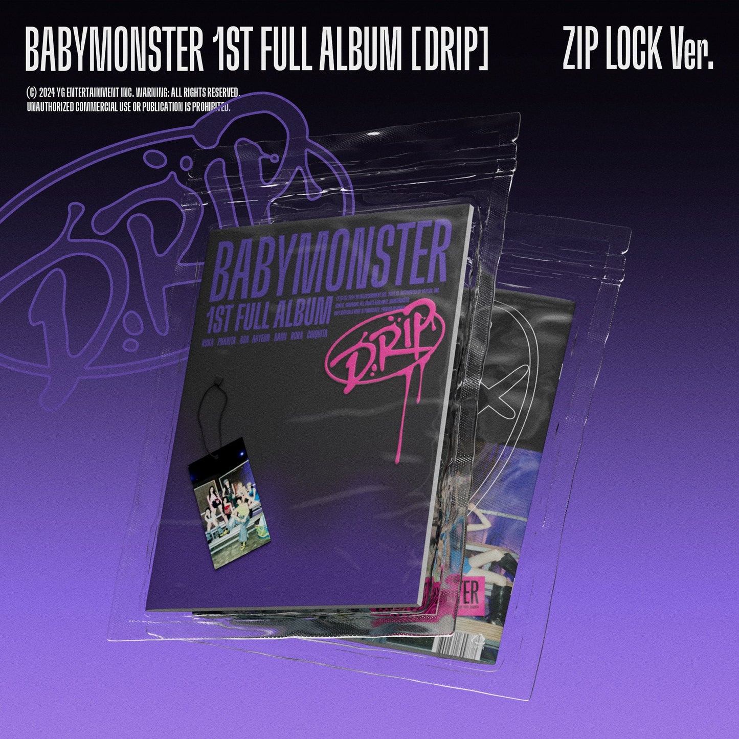 BABYMONSTER - 1st Full Album 'DRIP' (Standard Version)