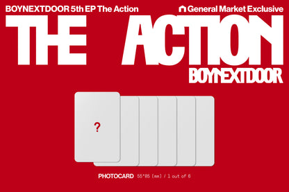 [PRE-ORDER] BOYNEXTDOOR - 5th EP 'The Action' (Standard ver.) (hello82 [POP-UP Excl.])