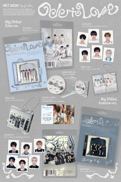 NCT WISH - 1st Album 'Ode to Love' (Big SMini ver.) SMART Album