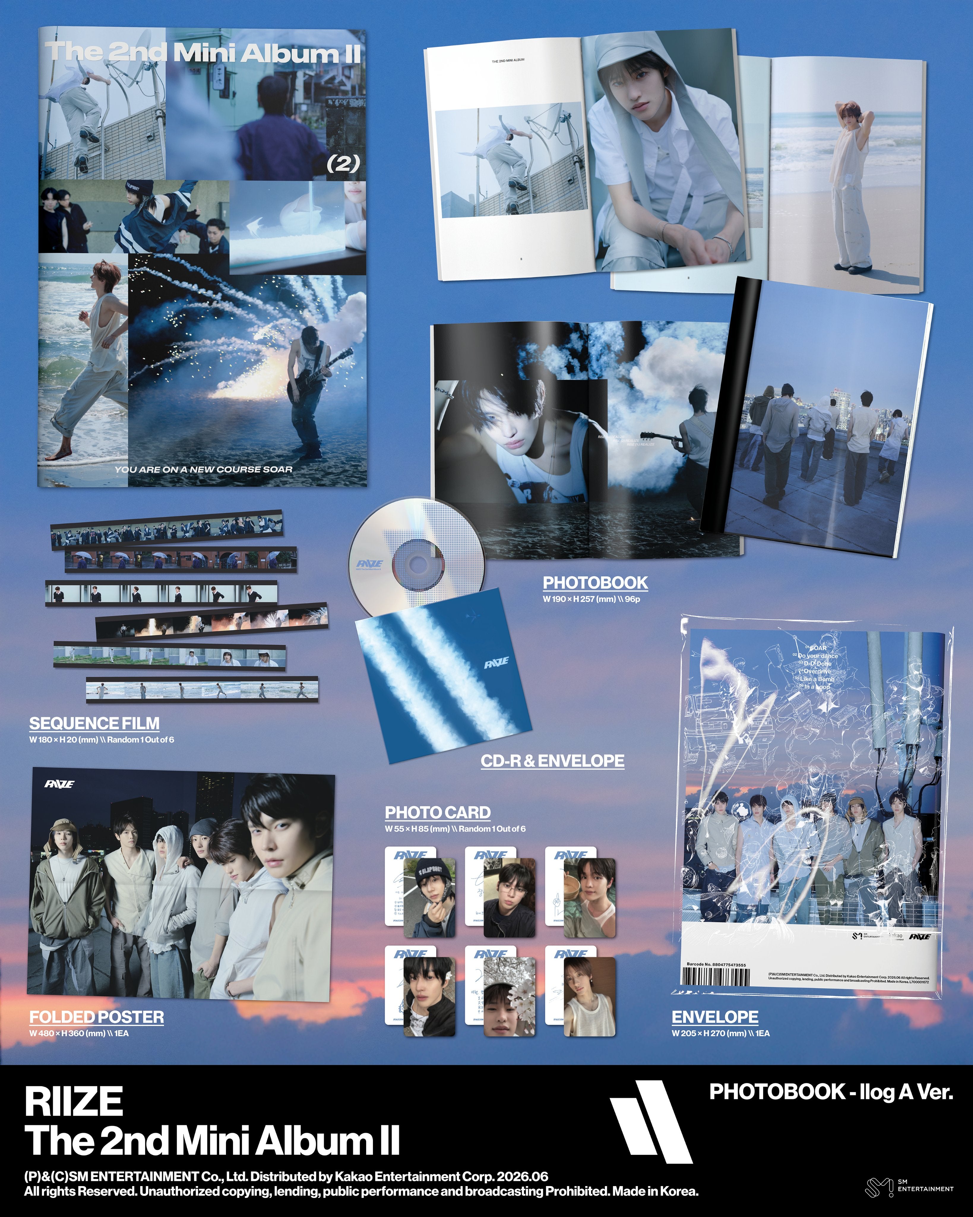 RIIZE - 2nd Mini Album 'II' (Photobook ver.)