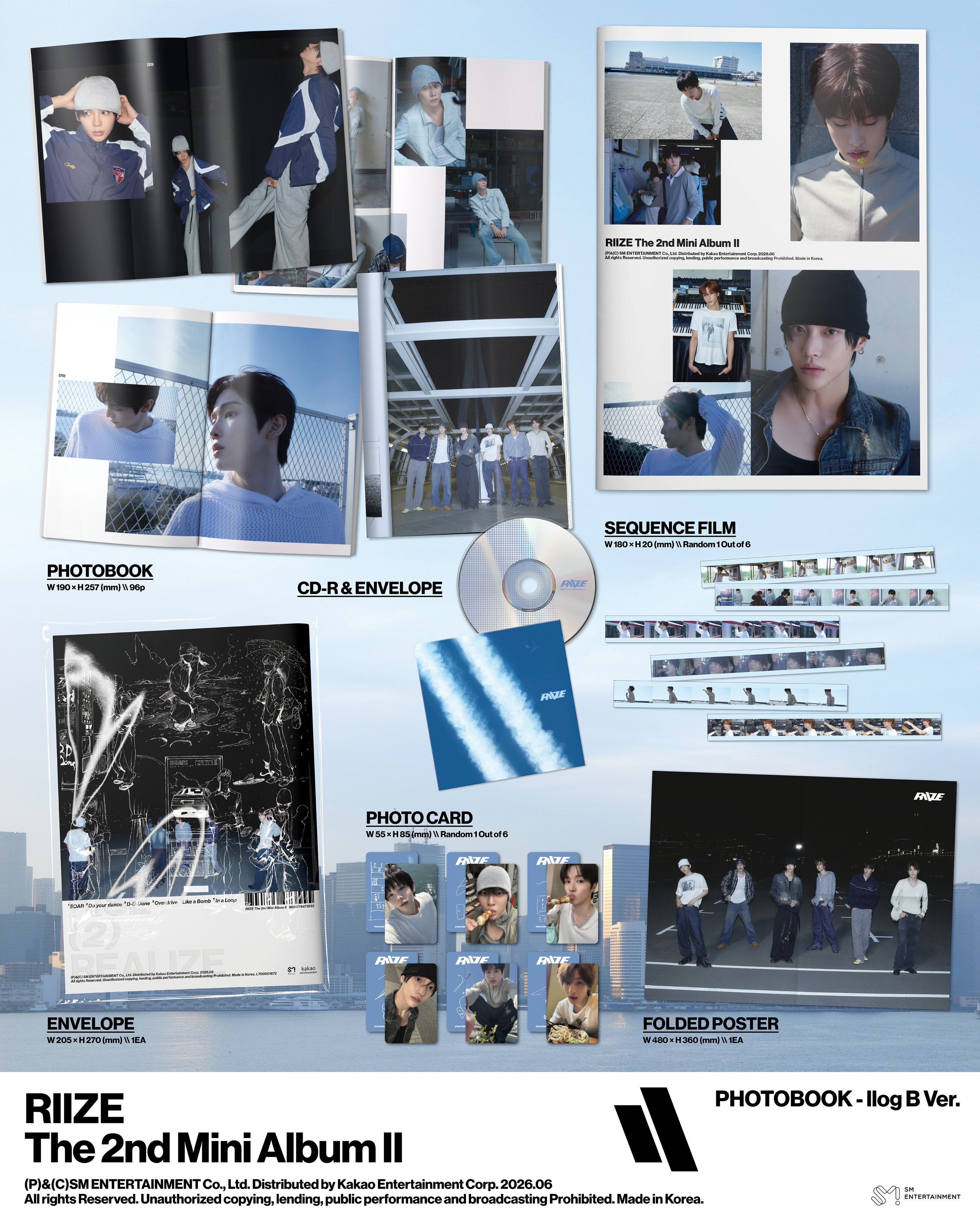 RIIZE - 2nd Mini Album 'II' (Photobook ver.)