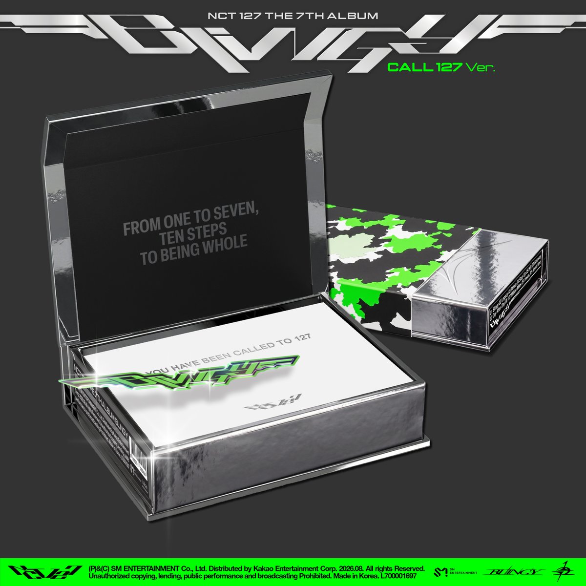 NCT 127 - 7th Album 'BLINGY' (CALL 127 ver.)
