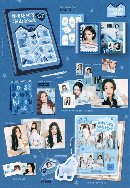 [PRE-ORDER] Hearts2Hearts - 2026 SEASON'S GREETINGS 'HOUSE OF H : hide & Seek' + Photocard Set POB