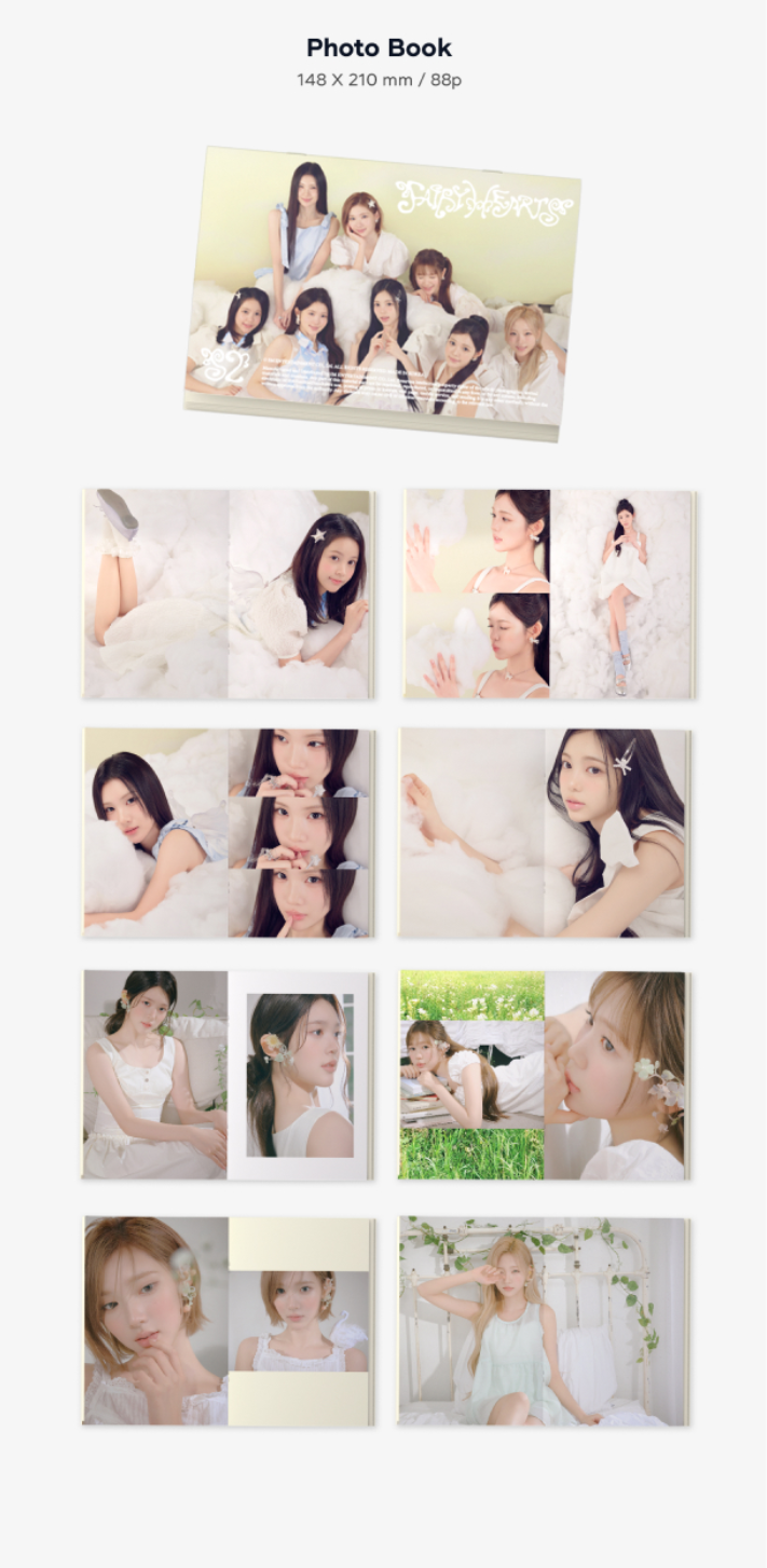 [PRE-ORDER] Hearts2Hearts - 2027 SEASON'S GREETINGS 'FAIRY HEARTS' + POB Photocard Set