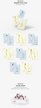[PRE-ORDER] Hearts2Hearts - 2027 SEASON'S GREETINGS 'FAIRY HEARTS' + POB Photocard Set