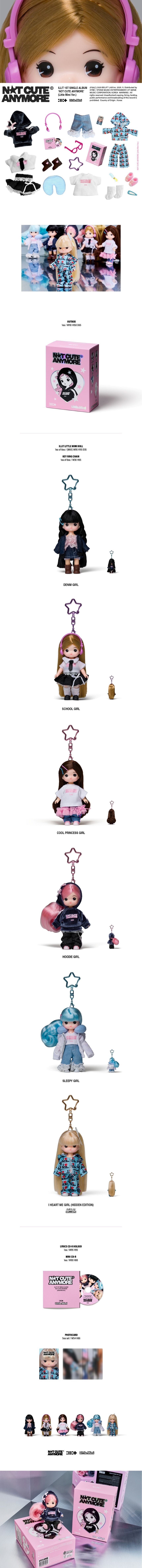 ILLIT - 1st Single Album 'NOT CUTE ANYMORE' (Little Mimi ver.) (Random)