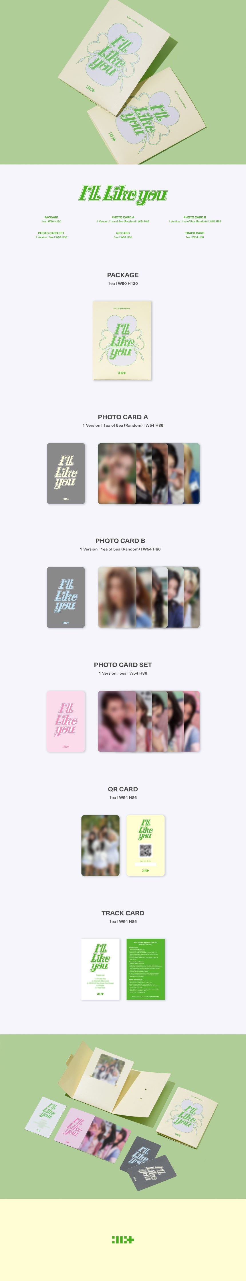 ILLIT - 2nd Mini-Album 'I'LL LIKE YOU' (Weverse Albums Version)