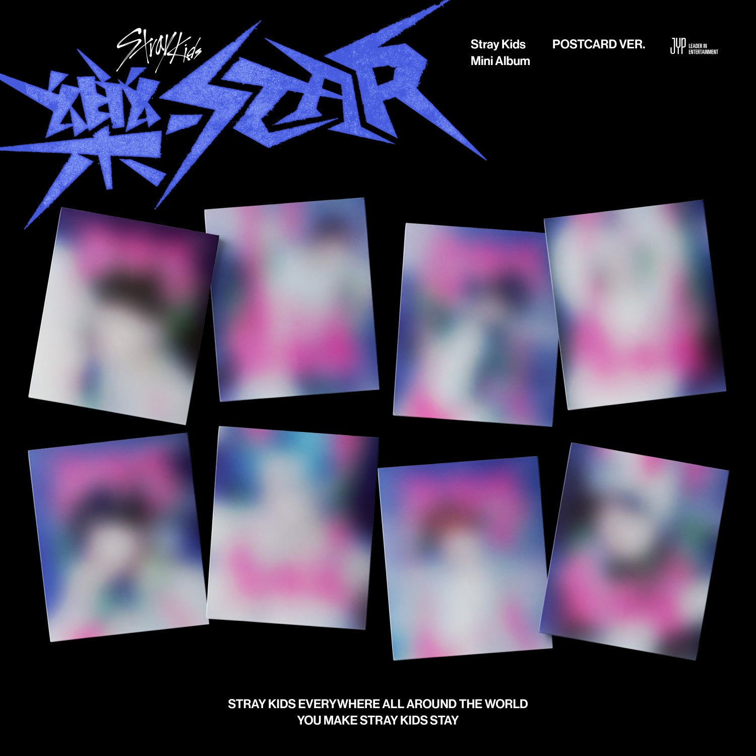 Stray Kids - Mini-Album '樂-STAR (ROCK STAR)' (POSTCARD Version)