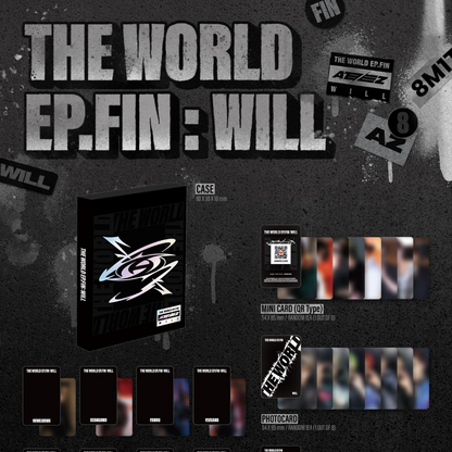 ATEEZ 에이티즈 - 10th Mini-Album 'THE WORLD EP.FIN : WILL' (Platform Album) (US Version)