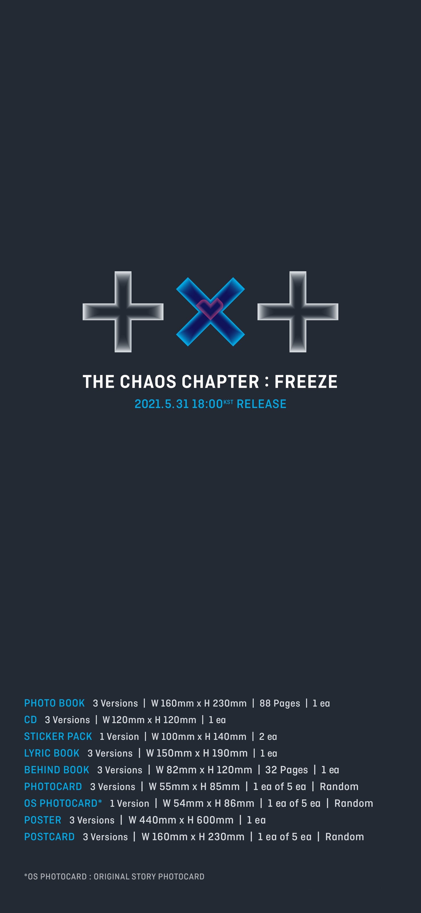 TXT - 2nd Album ‘THE CHAOS CHAPTER : FREEZE’