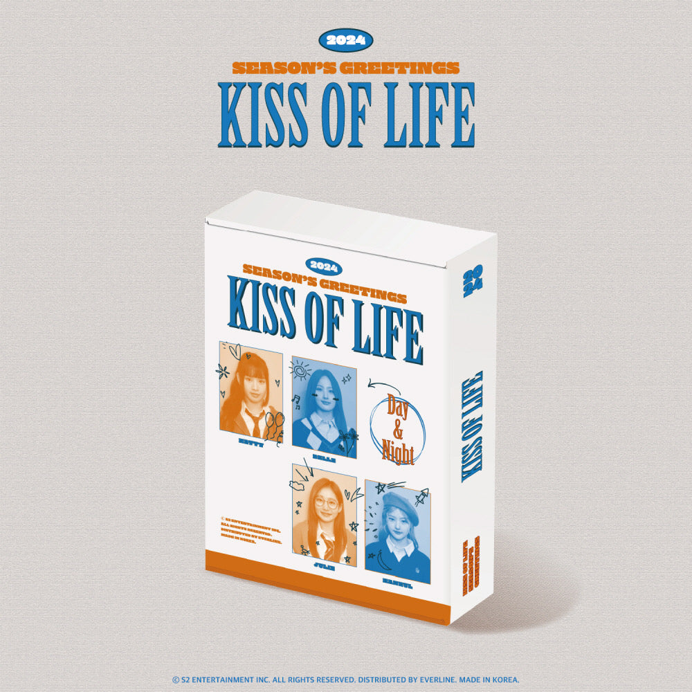 KISS OF LIFE - 2024 Season's Greetings + Special Gift POB