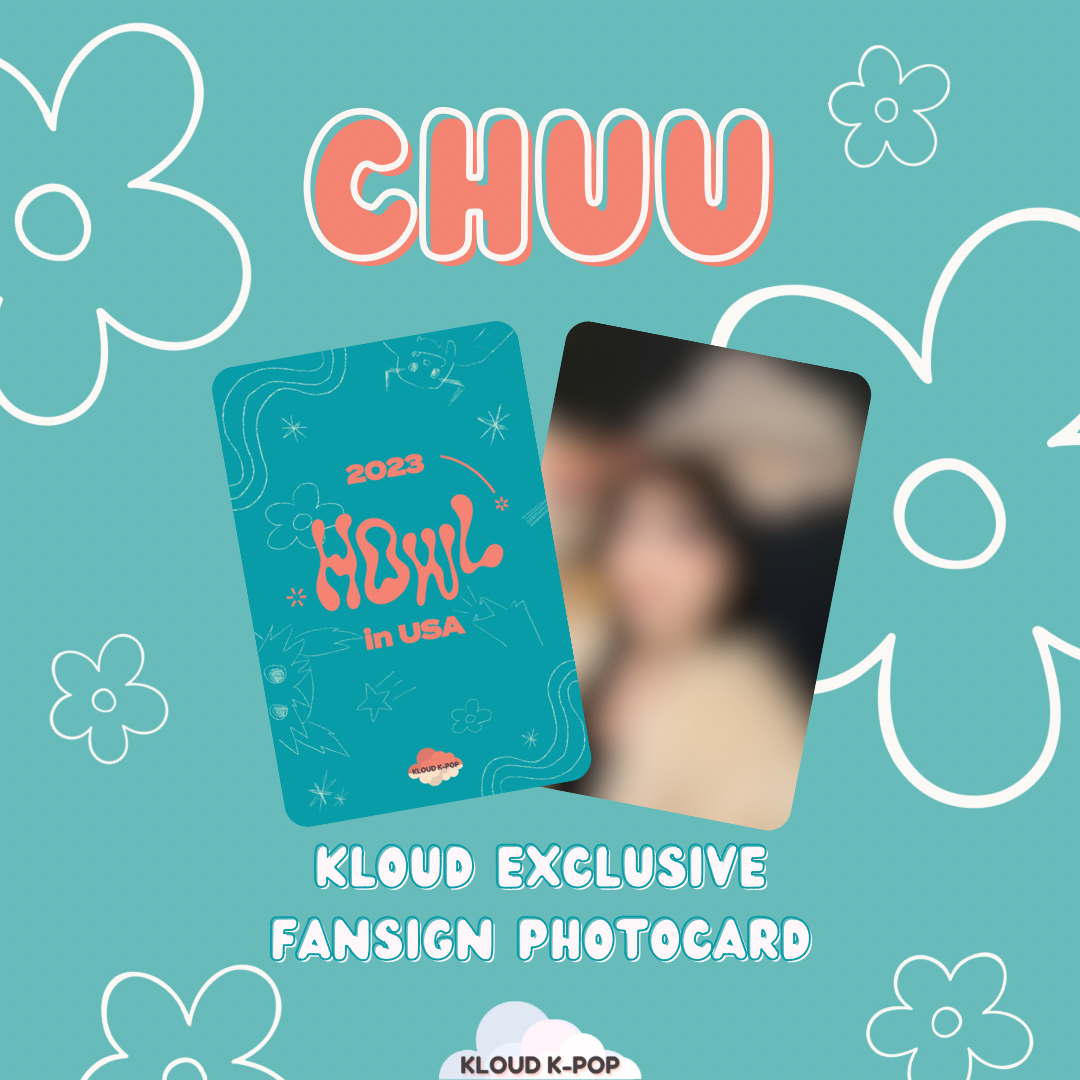 CHUU - 1st Mini-Album 'HOWL' + Kloud Fansign Exclusive Photocard
