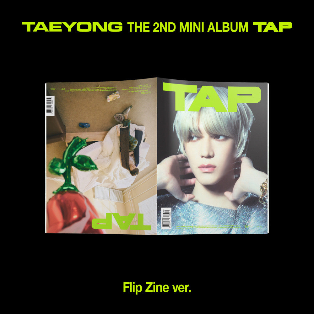 NCT - TAEYONG - 2nd Mini-Album 'TAP' (Flip Zine Version)