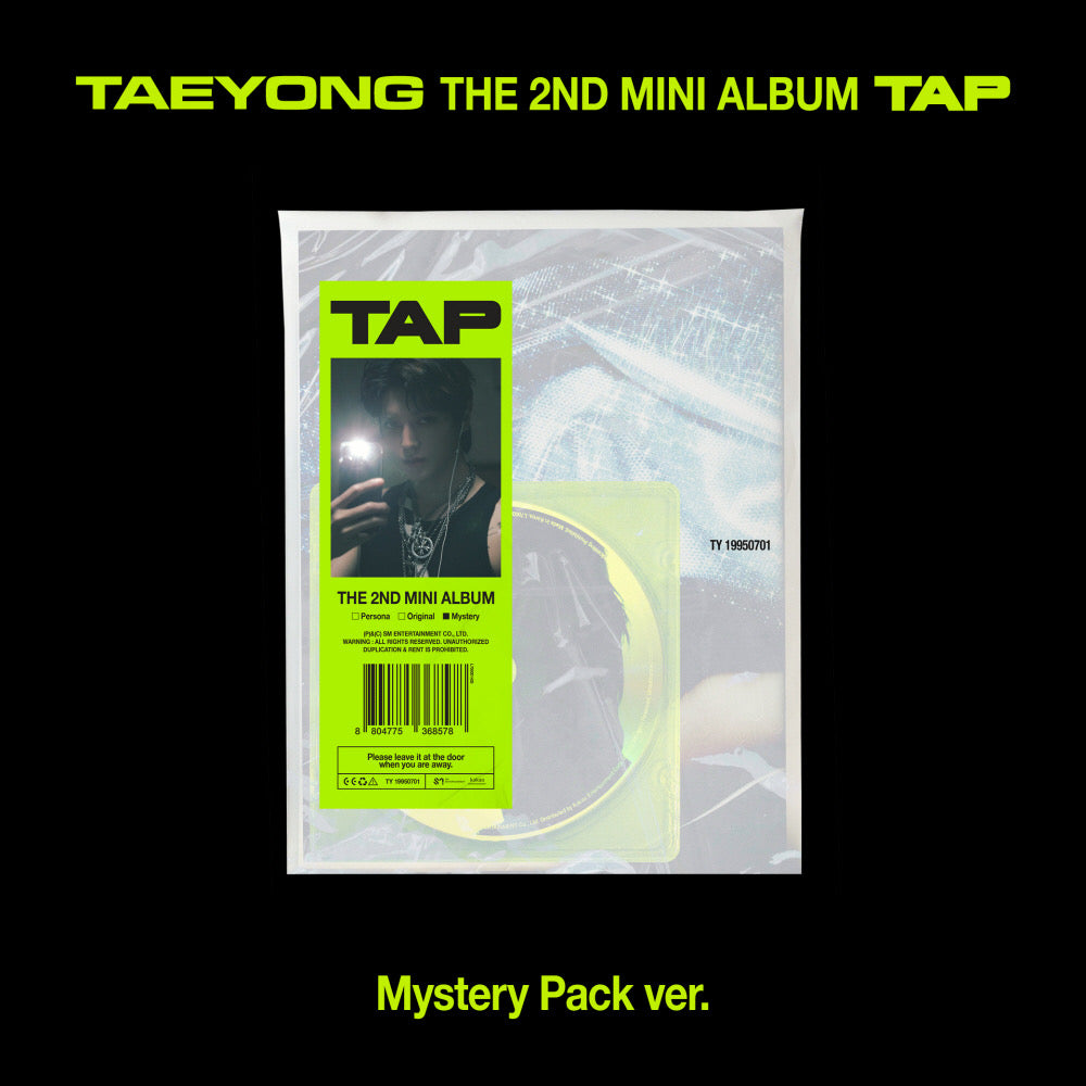 TAEYONG - 2nd Mini-Album 'TAP' (Mystery Pack Version)