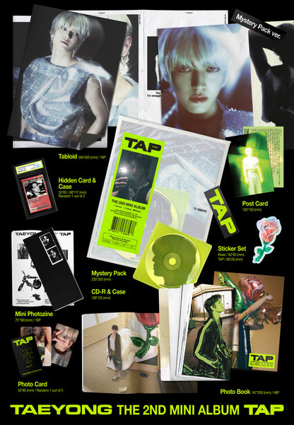 TAEYONG - 2nd Mini-Album 'TAP' (Mystery Pack Version)