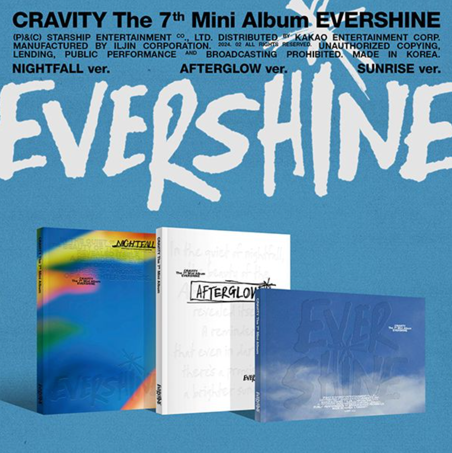 CRAVITY - 7th Mini-Album 'EVERSHINE'