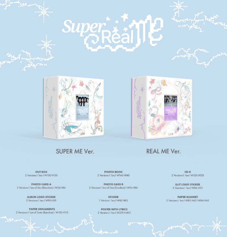 ILLIT - 1st Mini-Album ‘SUPER REAL ME’