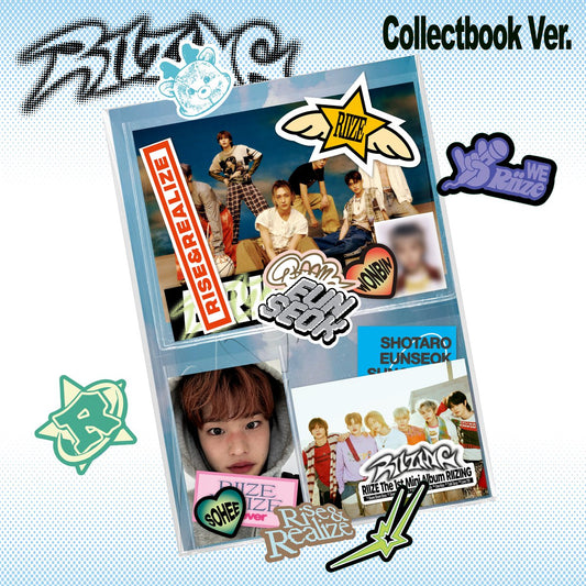 RIIZE - 1st Mini-Album 'RIIZING' (Collect Book Version)