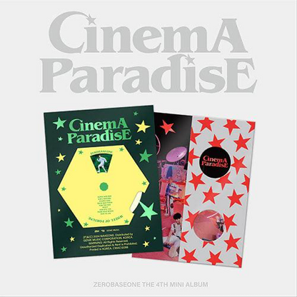 ZEROBASEONE - 4th Mini-Album 'CINEMA PARADISE' (Standard Version) + Apple Music POB Photocard