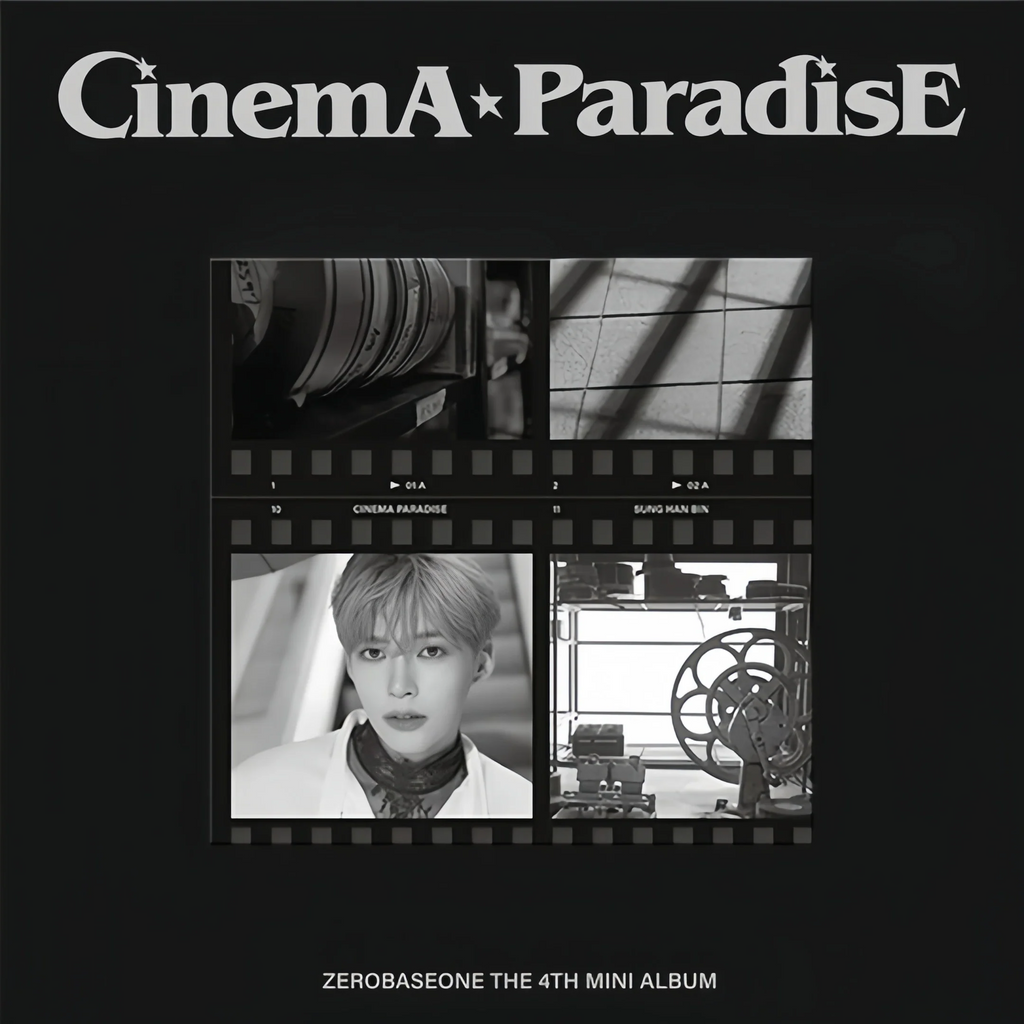 ZEROBASEONE - 4th Mini-Album 'CINEMA PARADISE' (Digipack Version)