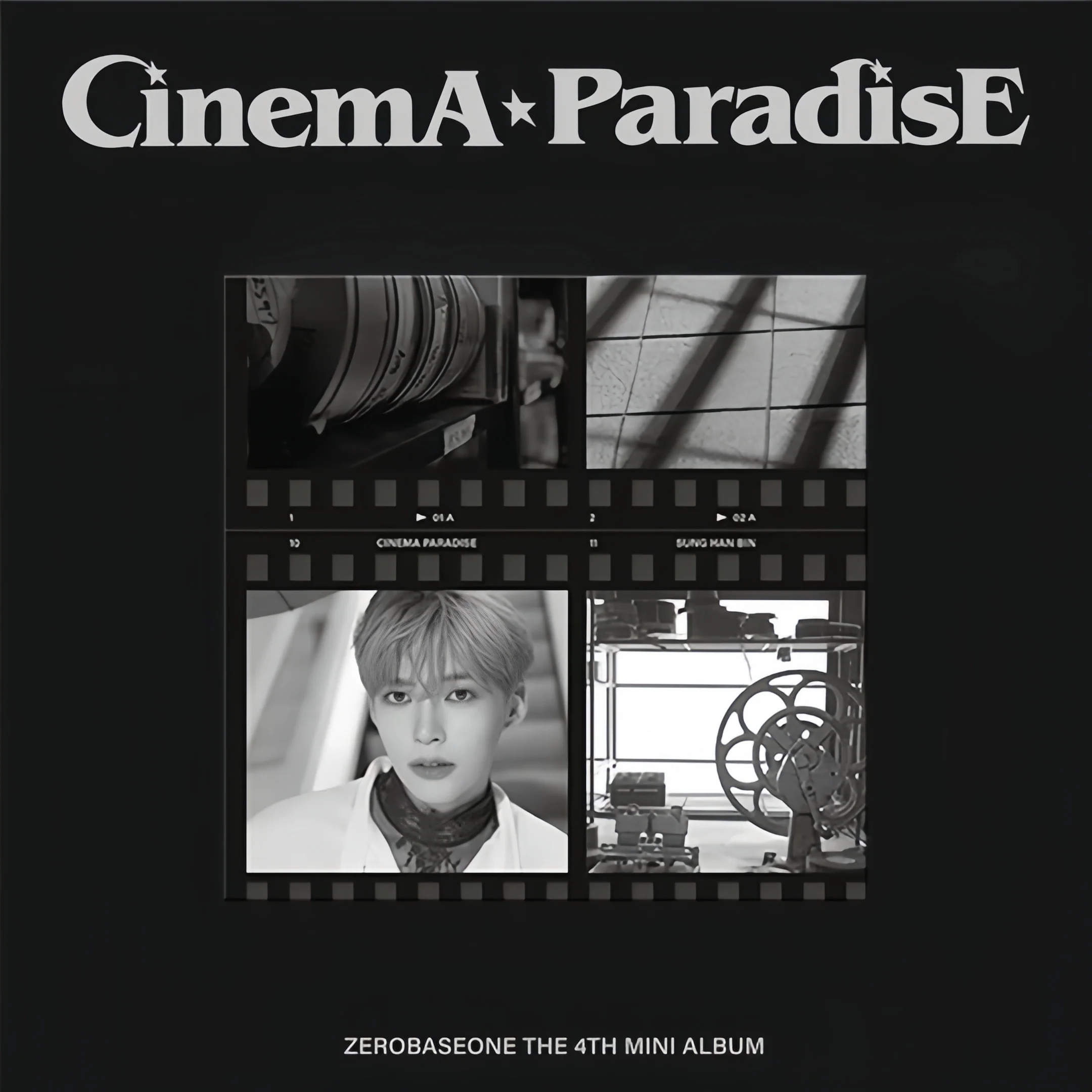 ZEROBASEONE - 4th Mini-Album 'CINEMA PARADISE' (Digipack Version)
