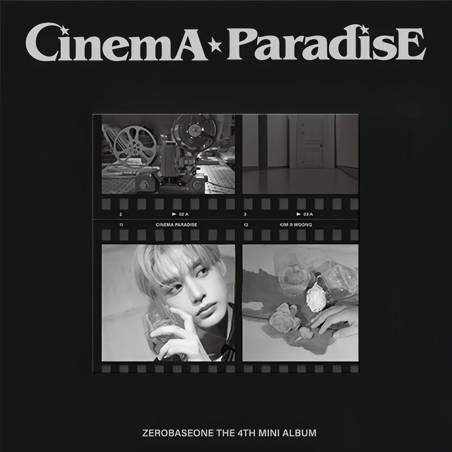 ZEROBASEONE - 4th Mini-Album 'CINEMA PARADISE' (Digipack Version) + Apple Music POB Photocard