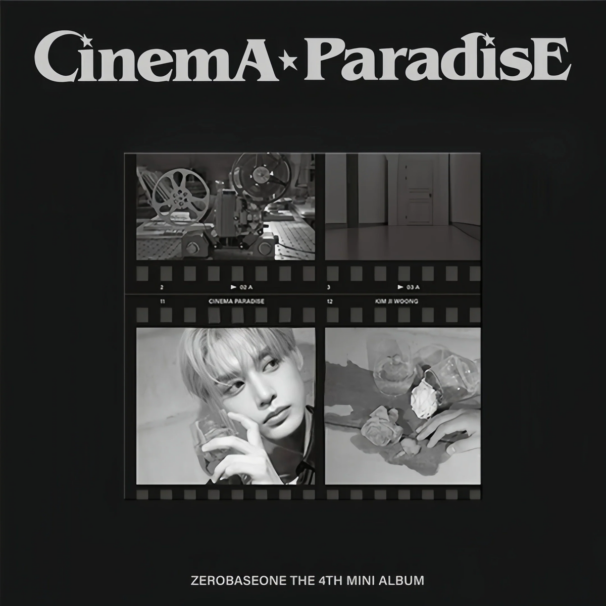 ZEROBASEONE - 4th Mini-Album 'CINEMA PARADISE' (Digipack Version)