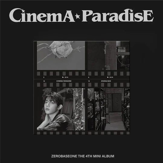 ZEROBASEONE - 4th Mini-Album 'CINEMA PARADISE' (Digipack Version) + Apple Music POB Photocard