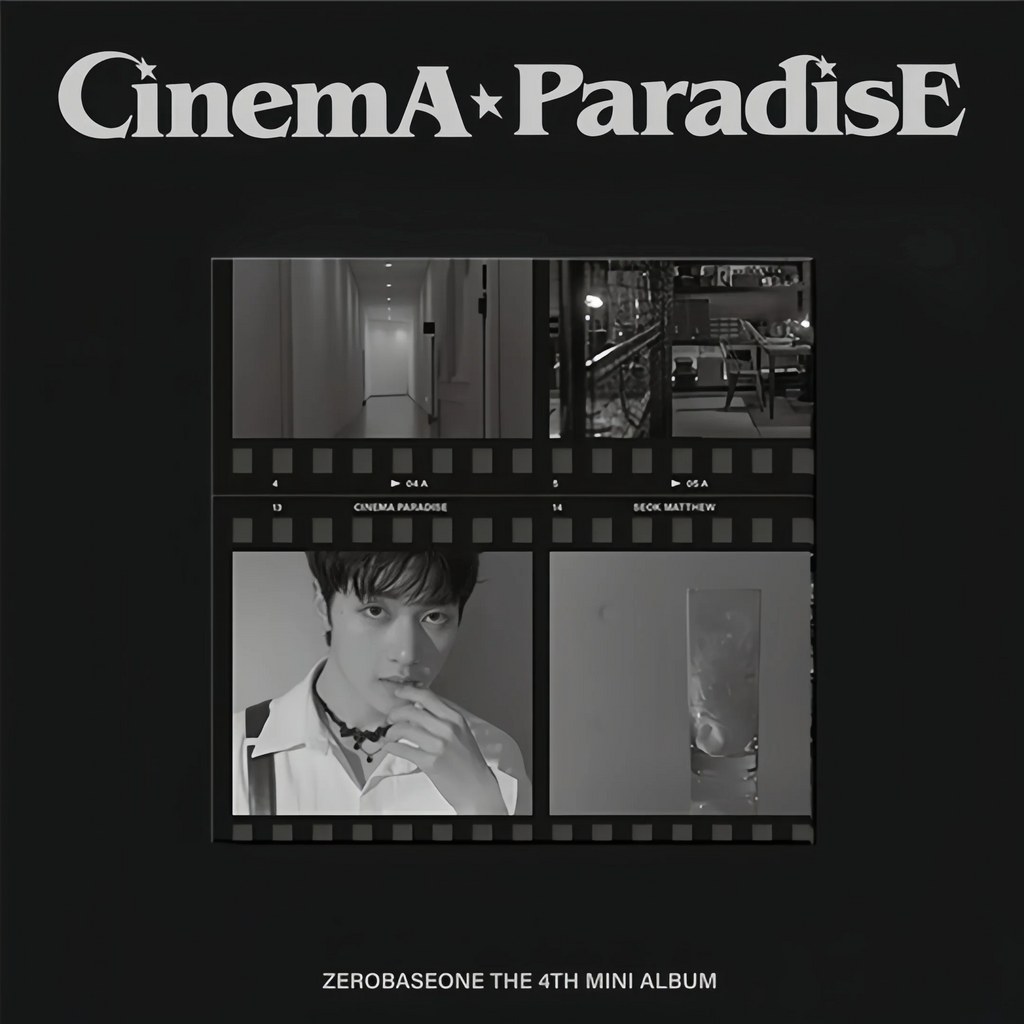 ZEROBASEONE - 4th Mini-Album 'CINEMA PARADISE' (Digipack Version)