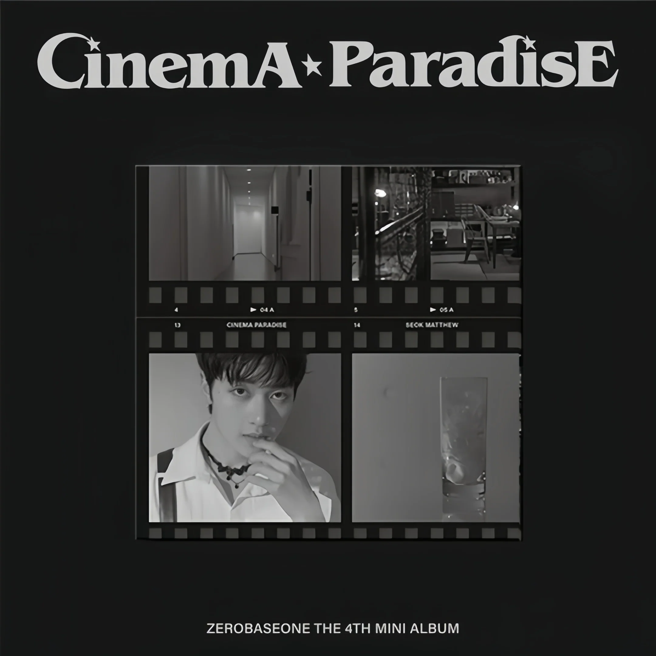 ZEROBASEONE - 4th Mini-Album 'CINEMA PARADISE' (Digipack Version)