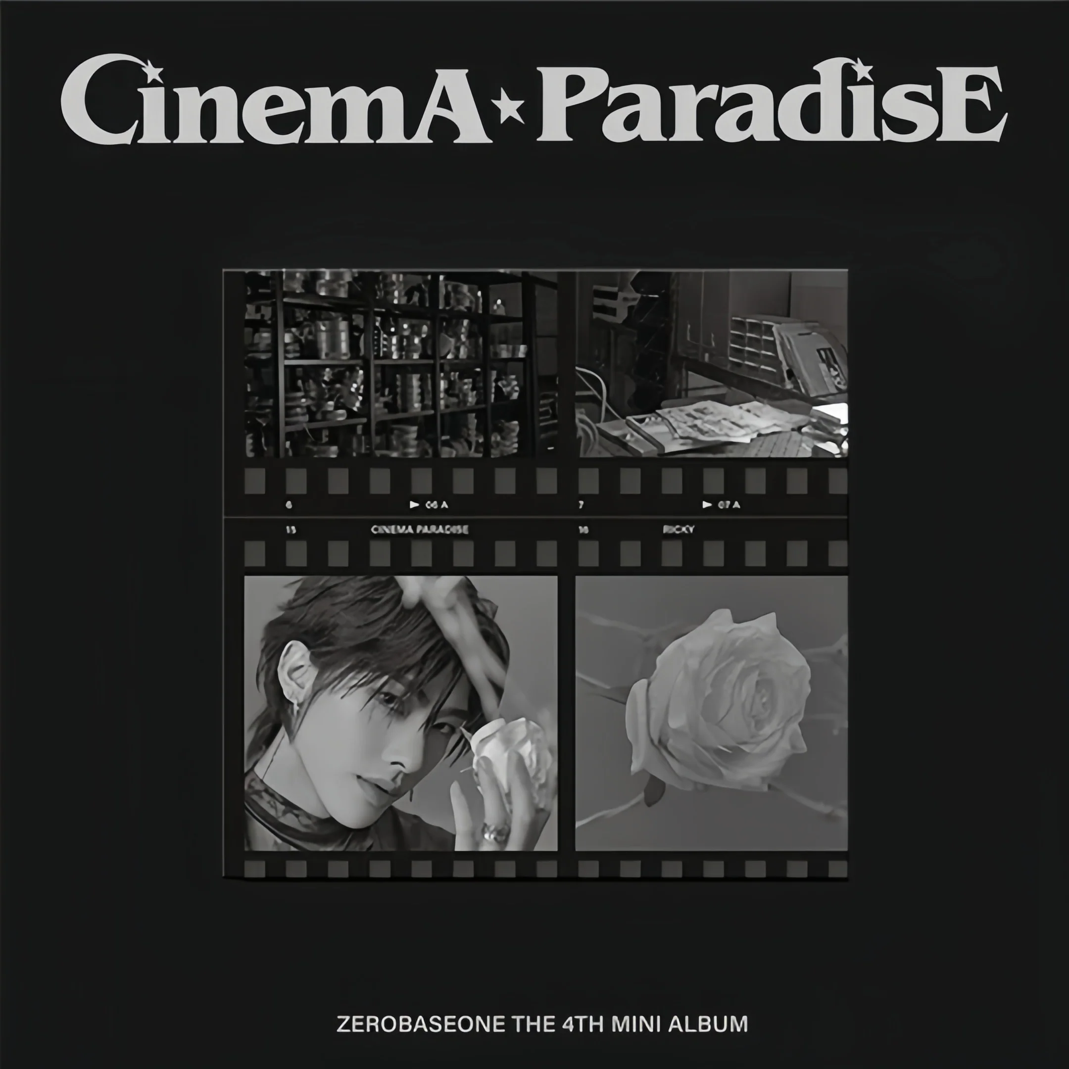 ZEROBASEONE - 4th Mini-Album 'CINEMA PARADISE' (Digipack Version)