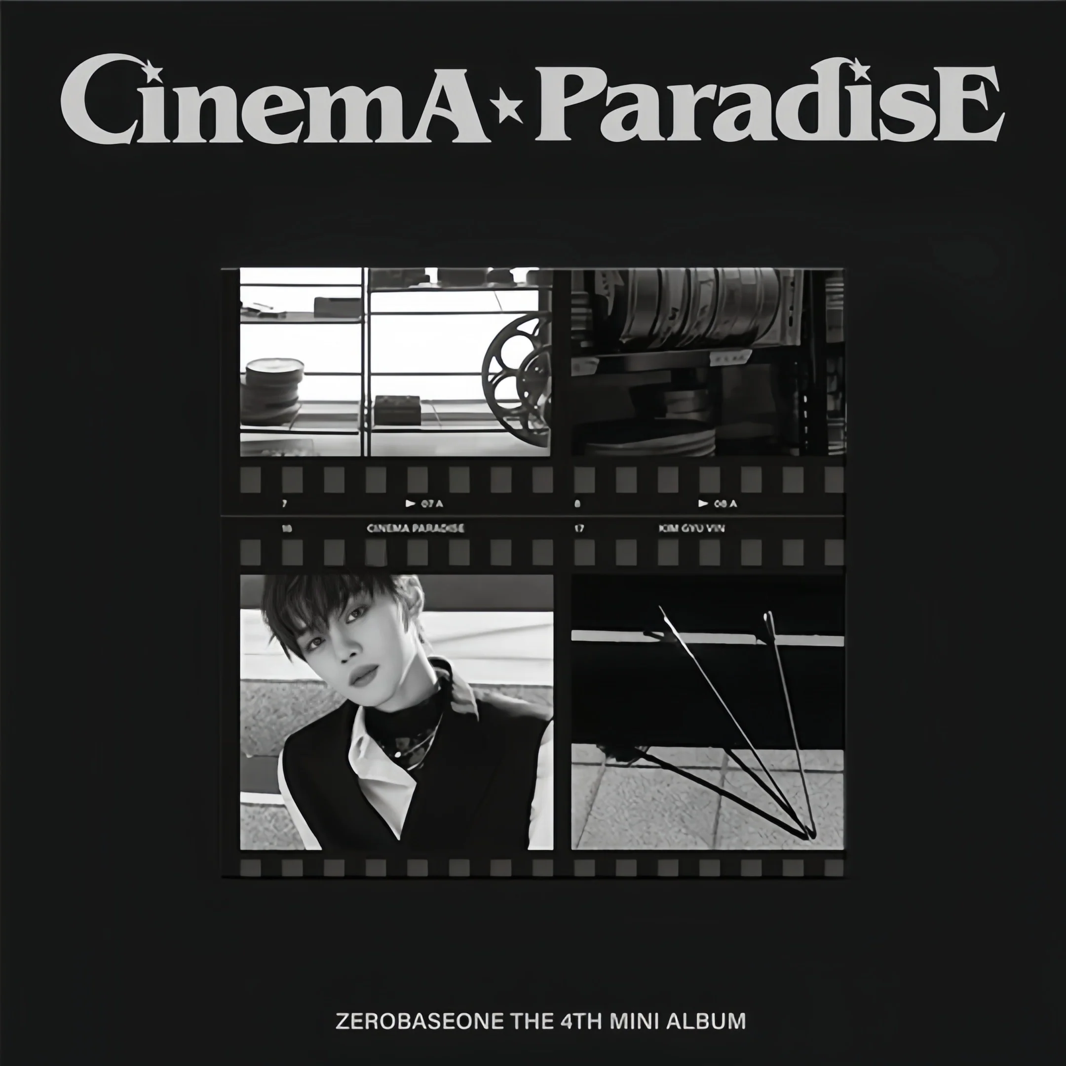 ZEROBASEONE - 4th Mini-Album 'CINEMA PARADISE' (Digipack Version)
