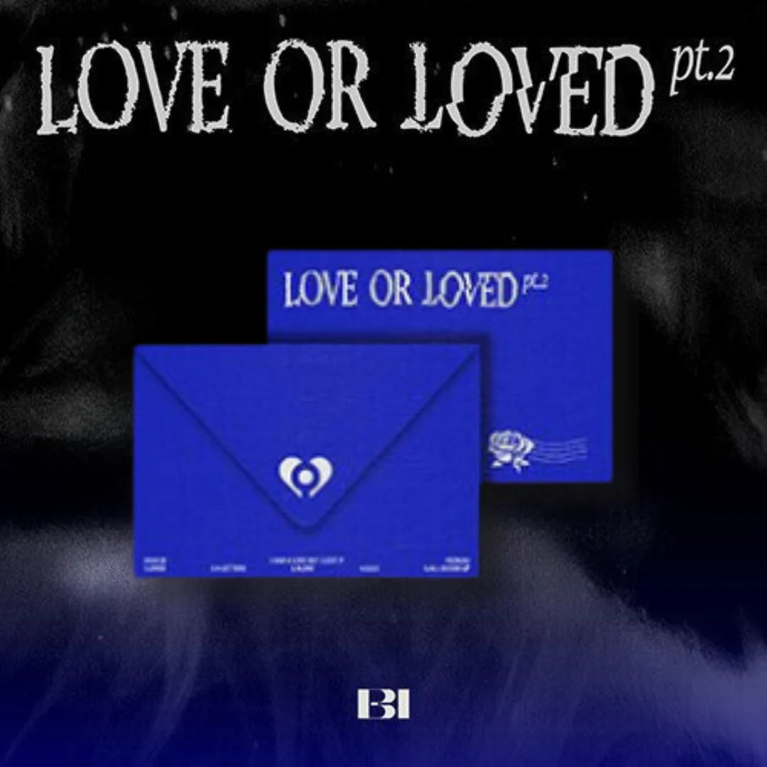 [FINAL SALE] B.I - 3rd EP 'LOVE OR LOVED PT.2' (Asia Letter Version)