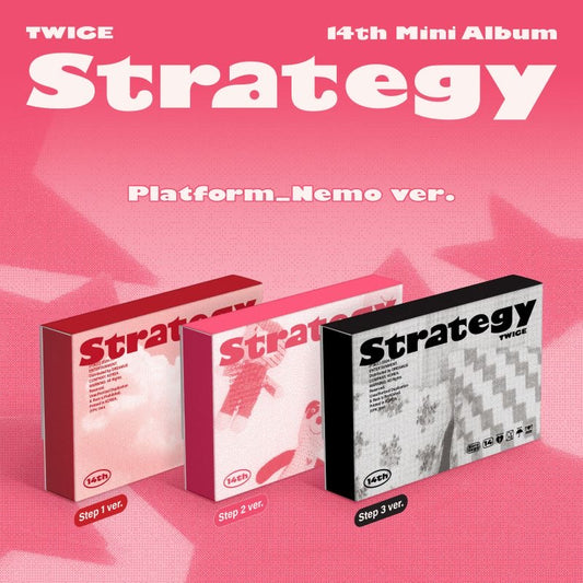 TWICE - 14th Mini-Album 'STRATEGY' (Platform NEMO Albums Version)